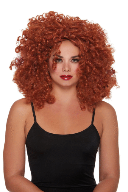 Natural Big Volume Curls Wig-1