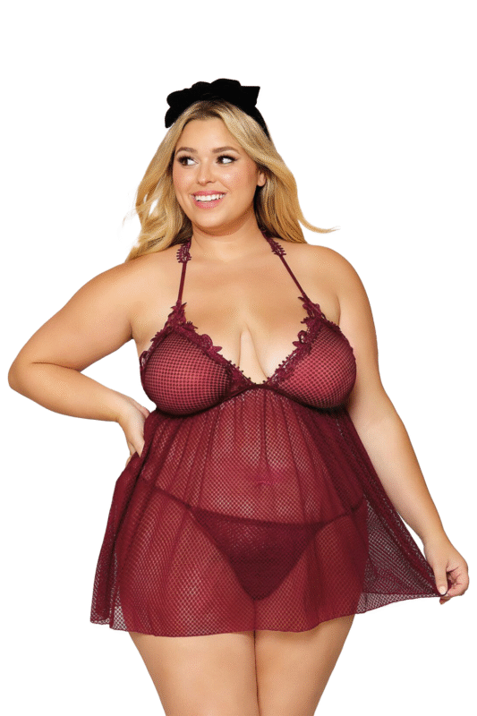 Venise Babydoll Set Plus-1
