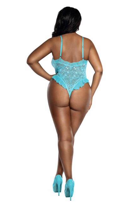 Ruffle Lace Teddy Plus-2