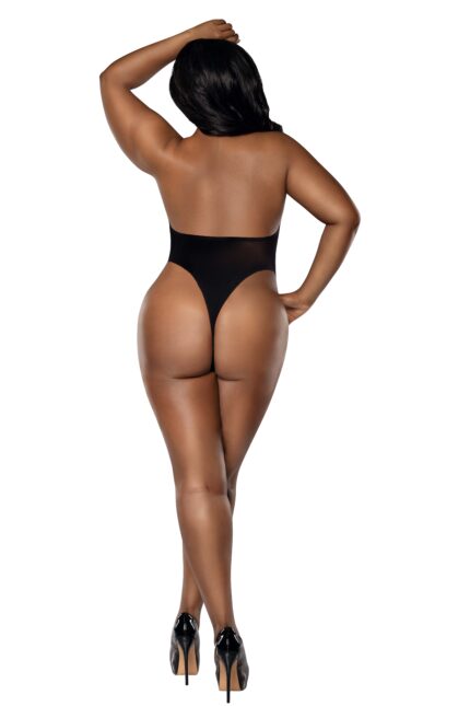 Easy Teddy with Fishnet Peek A Boo Plus-2