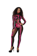 Glitter Skeleton Jumpsuit-1