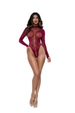 Honey Long Sleeve Teddy-1